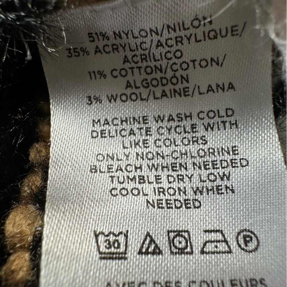 Ann Taylor fair isle cropped cardigan - Picture 7 of 11